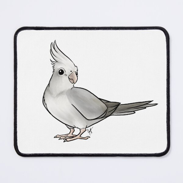 Item preview, Cockatiel - White designed and sold by Jennifer Stolzer.