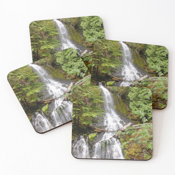 Item preview, Waterfall (Mt Rainier) designed and sold by Esmeraldas2.