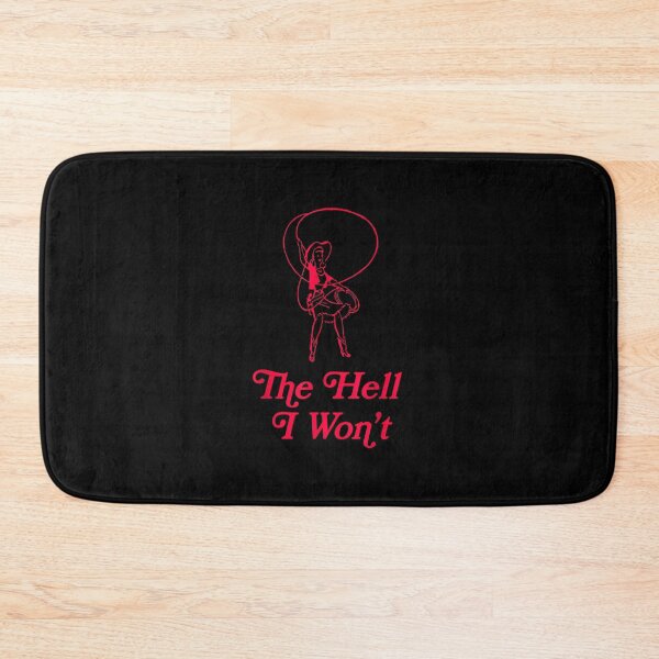 Item preview, The Hell I Won't Cowgirl Vintage T-Shirt designed and sold by raiseuif.