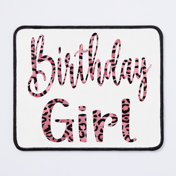 Item preview, Pink Leopard Birthday Girl designed and sold by clounewcomb.