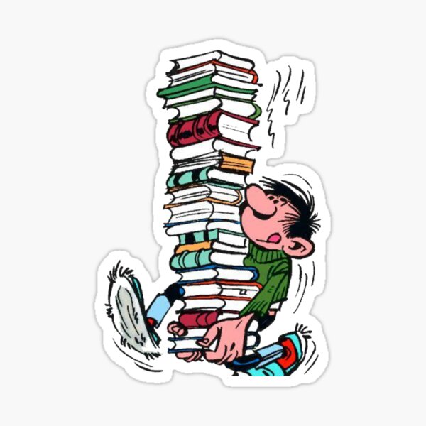 Gaston Lagaffe essentiel Sticker