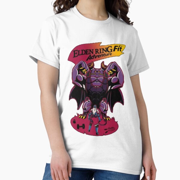 Vista previa del artículo con la obra «Convencer Acción Juego de rol Humor Mejor Elden Ring Retro Vintage», diseñado y vendido por GenevieBetynFry.