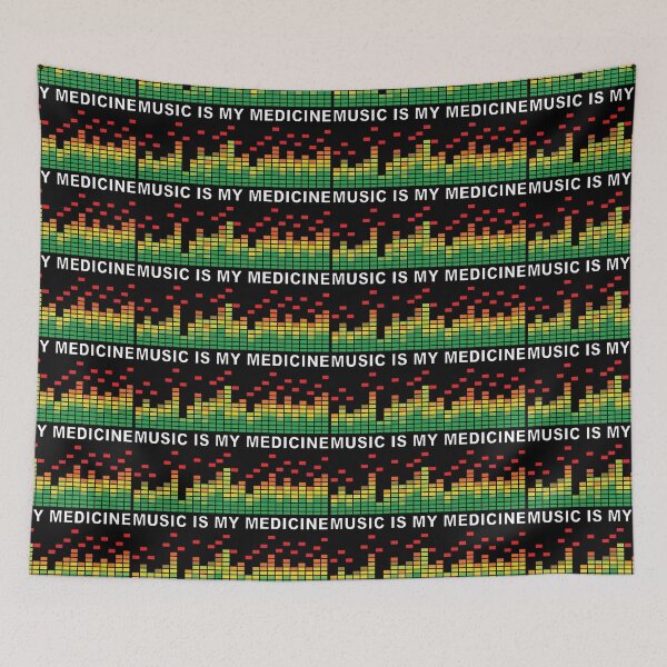 Item preview, Music Is My Medicine EQ. designed and sold by JockArts.
