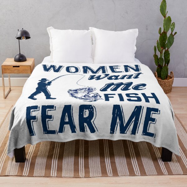 Item preview, women want me fish fear me Hats-funny fisherman quotes Classic T-Shirt designed and sold by Maddisonedments.