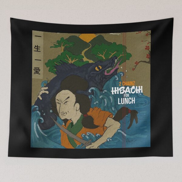 Item preview, 2 Chainz hibachi for lunch designed and sold by MartineCran89.