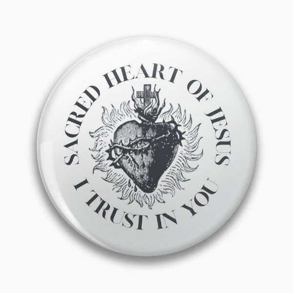 Item preview, Sacred Heart of Jesus I Trust In You designed and sold by SusurroBendito.