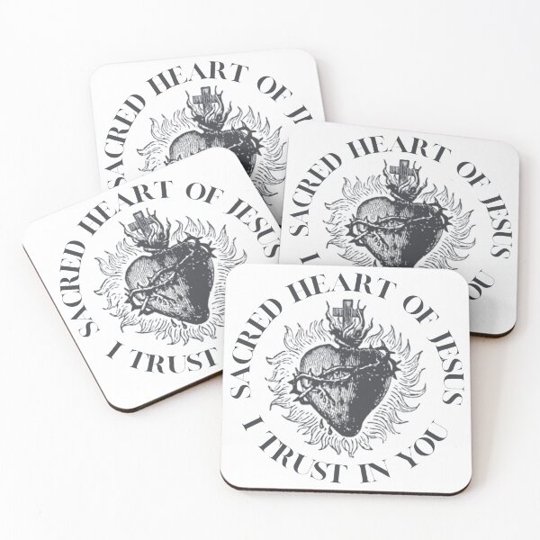 Item preview, Sacred Heart of Jesus I Trust In You designed and sold by SusurroBendito.