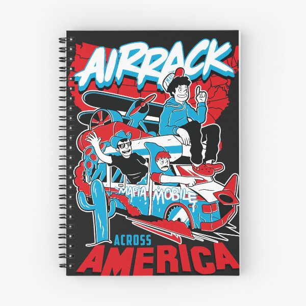 Item preview, airrack across america Tshirt designed and sold by Maddisonedments.