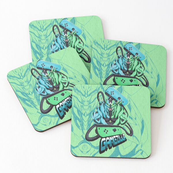 Item preview, Kaiju - Gamezilla Monster (Light Blue/Mint Green) designed and sold by Xonaar17Art.