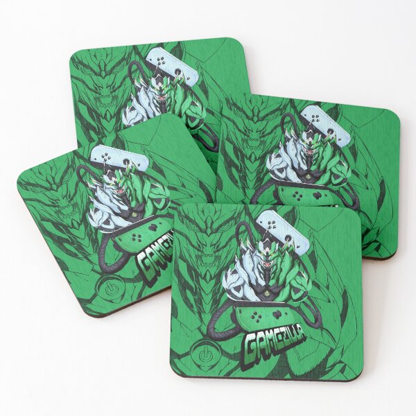 Item preview, Kaiju - Gamezilla Monster (Jade) designed and sold by Xonaar17Art.