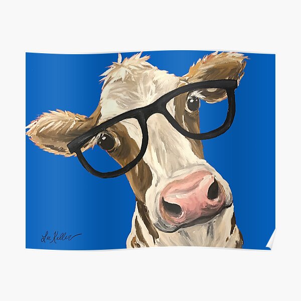 Cow Funny Posters | Redbubble