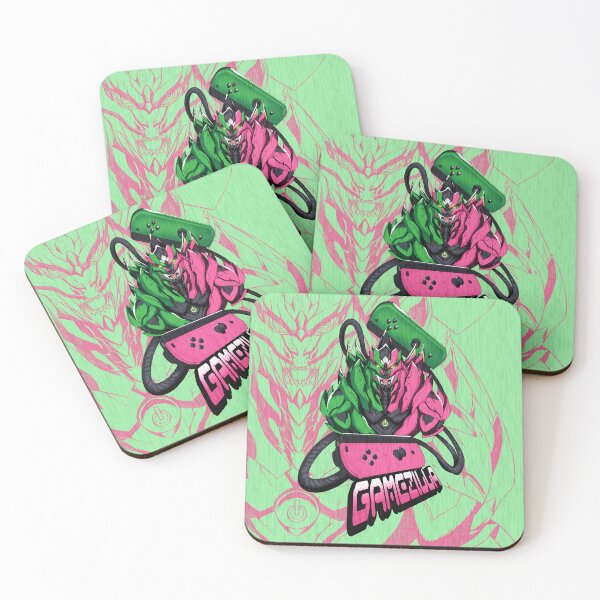 Item preview, Kaiju - Gamezilla Monster (Watermelon) designed and sold by Xonaar17Art.