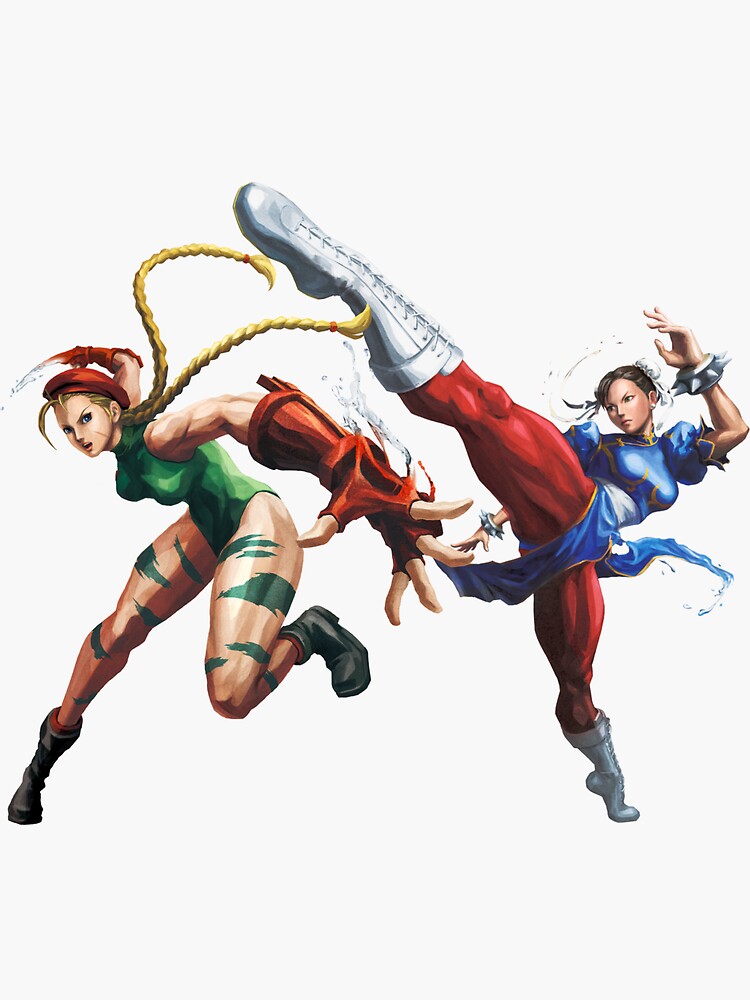 Cammy white fighting chun-li