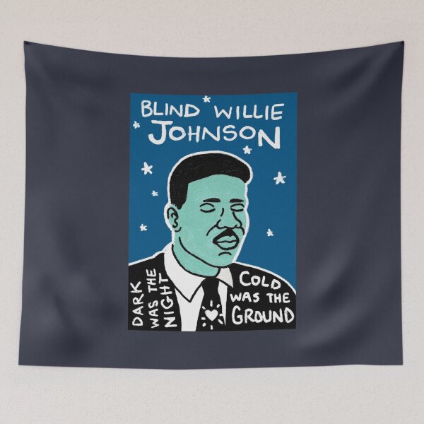 Item preview, Blind Willie Johnson Blues Folk Art designed and sold by LongThanTRV.