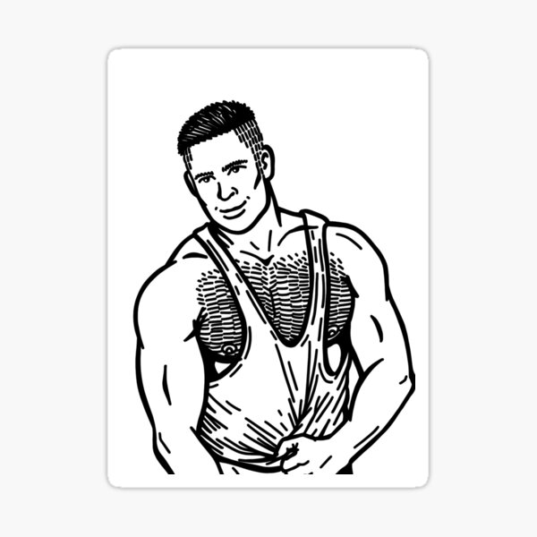 CHEST OUT Sticker
