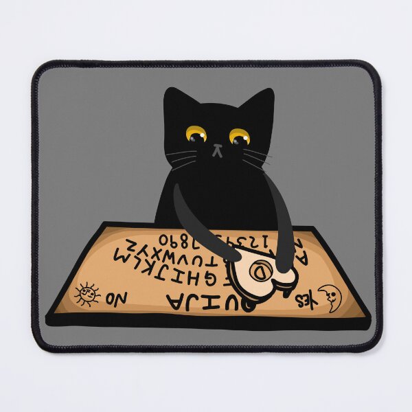 Item preview, Ouija Board Cat, No Ghosts designed and sold by KilkennyCat Art.