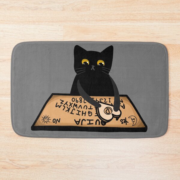 Item preview, Ouija Board Cat, No Ghosts designed and sold by KilkennyCat Art.
