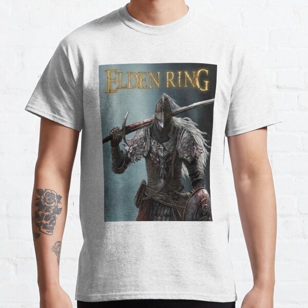 Vista previa del artículo con la obra «Convencer Acción Juego de rol Humor Elden Ring Knight Regalos lindos», diseñado y vendido por GenevieBetynFry.