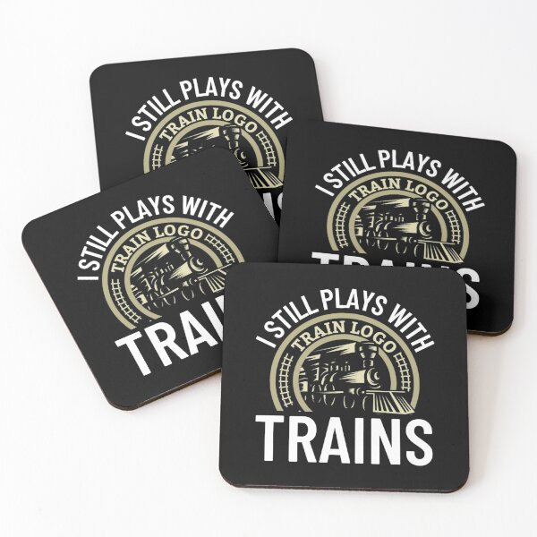 Item preview, Still Plays With Trains Model Railroad Locomotive | Funny Hobbies Sayings  designed and sold by chetan786.