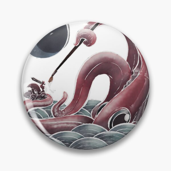 Item preview, Squid Dreams, Tiny Brushes designed and sold by evalaina.