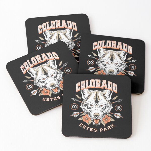 Item preview, Travel Adventure Wolf Head Estes Park Colorado designed and sold by CattlettArt.