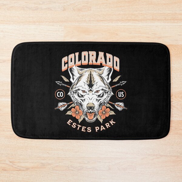 Item preview, Travel Adventure Wolf Head Estes Park Colorado designed and sold by CattlettArt.