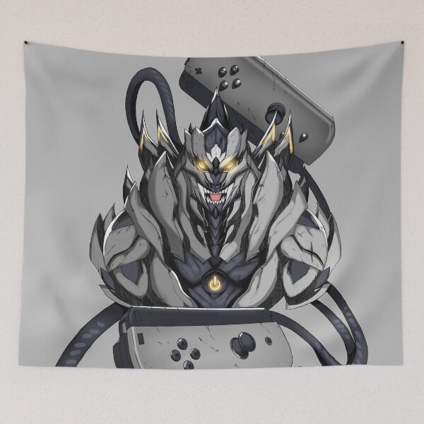Item preview, Kaiju - Monstruo Gamezilla (Acero) designed and sold by Xonaar17Art.