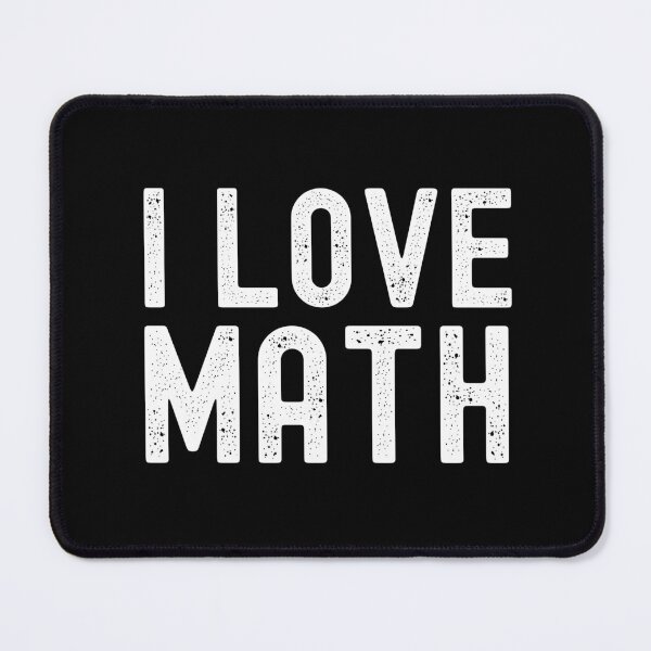 Item preview, I Love Math - Math Teacher, Math Professor, Math Nerd, Mathematics, Geek, Laboratories designed and sold by jadedscientist.