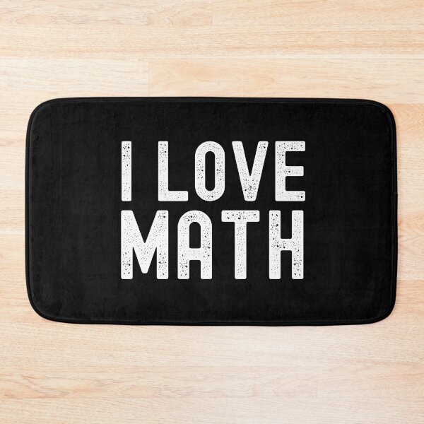 Item preview, I Love Math - Math Teacher, Math Professor, Math Nerd, Mathematics, Geek, Laboratories designed and sold by jadedscientist.