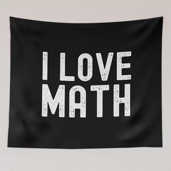 Item preview, I Love Math - Math Teacher, Math Professor, Math Nerd, Mathematics, Geek, Laboratories designed and sold by jadedscientist.