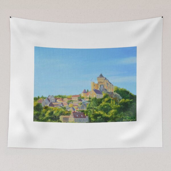 Item preview, Château Castelnaud-la-Chappelle, Périgord, France designed and sold by Dai Wynn Fine Art.