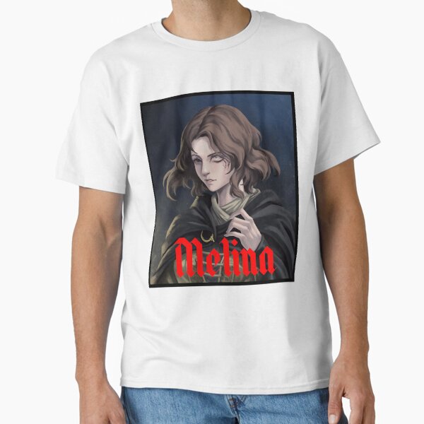 Vista previa del artículo con la obra «Convence Acción Juego de rol Humor Elden Ring Melina Pegatina Cute Fans», diseñado y vendido por GenevieBetynFry.