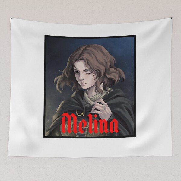 Item preview, Convince Action Role-Playing Game Humor Elden Ring Melina Sticker Cute Fans designed and sold by GenevieBetynFry.