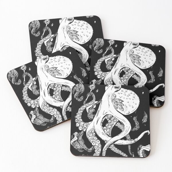 Item preview, Royal Octopus - Black and White  designed and sold by DavidClin76980.