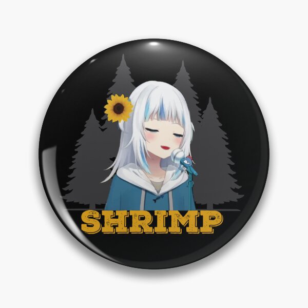 Item preview, gawr gura shrimp designed and sold by arianpink.