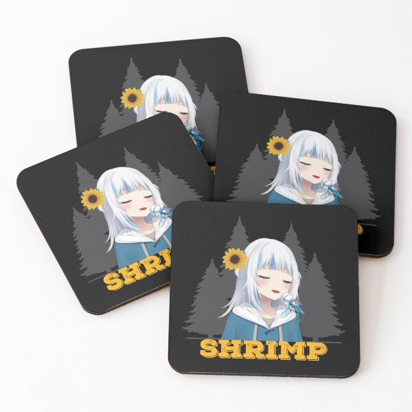 Item preview, gawr gura shrimp designed and sold by arianpink.