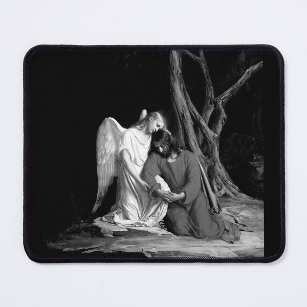 Item preview, Christ in the Garden of Gethsemane (Black and White) designed and sold by Skootaloo.