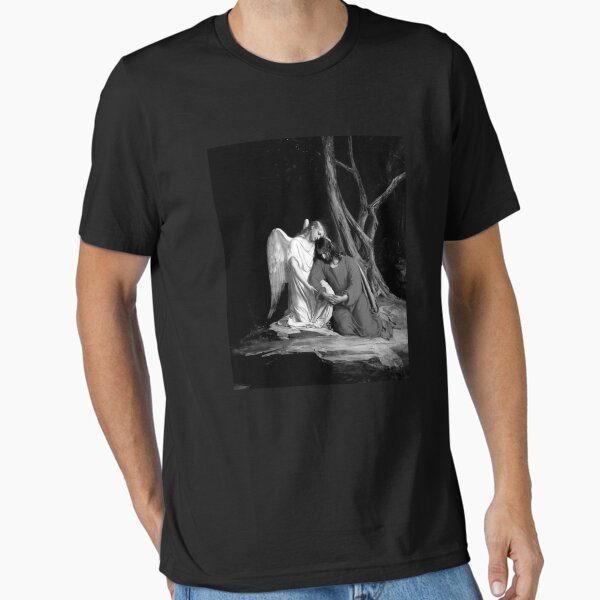 Item preview, Christ in the Garden of Gethsemane (Black and White) designed and sold by Skootaloo.
