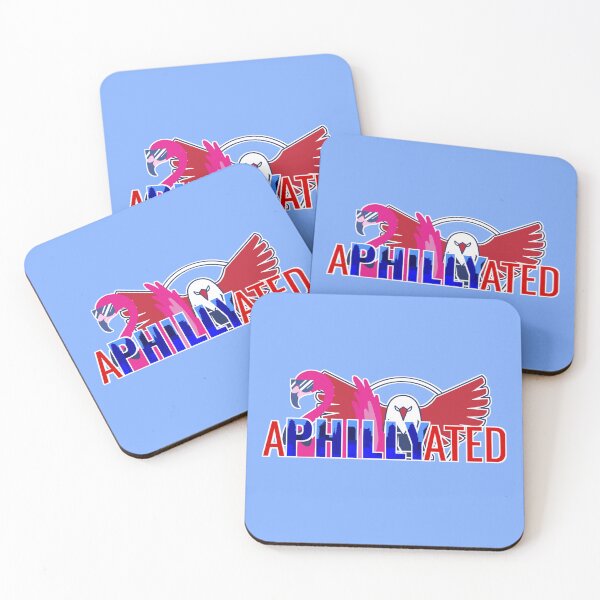 Item preview, Freedom Flamingos APhillyated Option 1 designed and sold by off-broom-art.