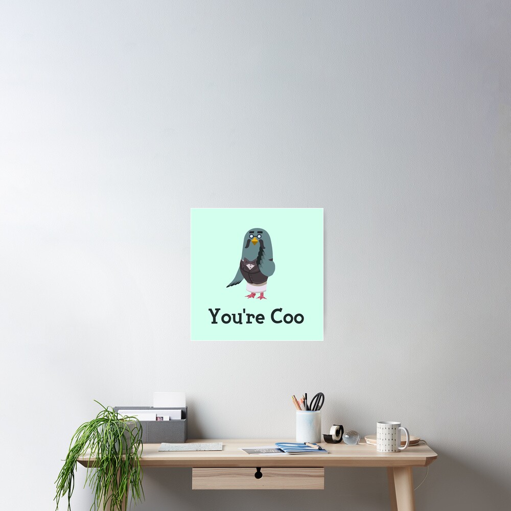 You Re Coo Brewster Animal Crossing Poster By Ivegotartitude Redbubble