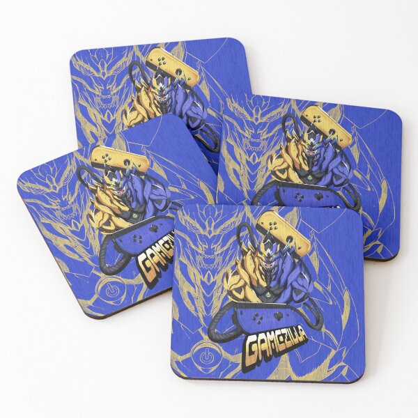 Item preview, Kaiju - Gamezilla Monster (Blue/Yellow) designed and sold by Xonaar17Art.