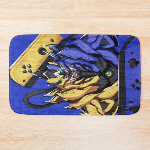 Item preview, Kaiju - Gamezilla Monster (Blue/Yellow) designed and sold by Xonaar17Art.