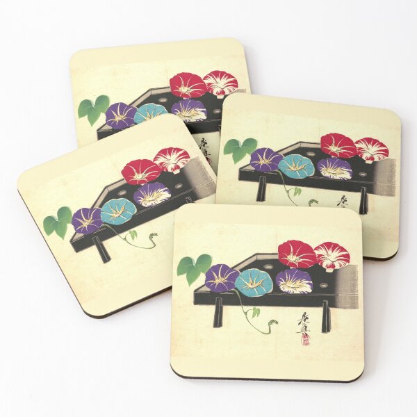 Item preview, Zeshin Shibata: Morning Glory Flowers, Remastered - Vintage Japanese Art  designed and sold by Ellodee.