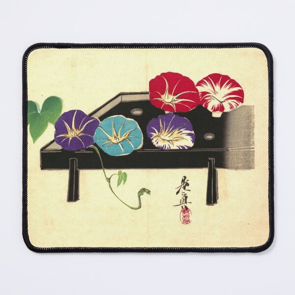 Item preview, Zeshin Shibata: Morning Glory Flowers, Remastered - Vintage Japanese Art designed and sold by Ellodee.