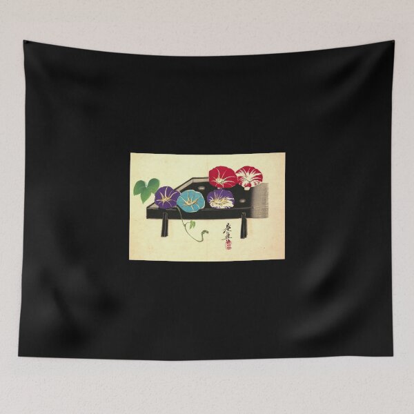 Item preview, Zeshin Shibata: Morning Glory Flowers, Remastered - Vintage Japanese Art  designed and sold by Ellodee.