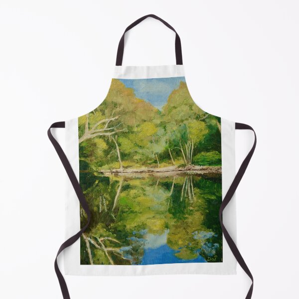 Item preview, The Yarra River at Ivanhoe on an Autumn Morning designed and sold by Dai Wynn Fine Art.