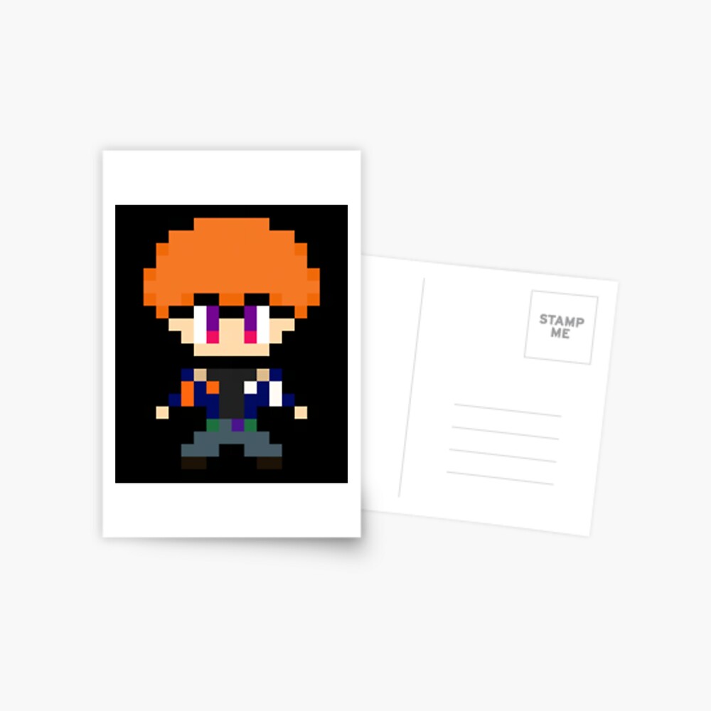 Obey Me Beelzebub Casual Outfit Pixel Art Classic Postcard By Rocksspphuma Redbubble 1109