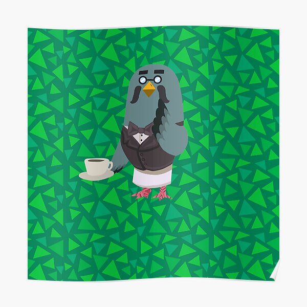 You Re Coo Brewster Animal Crossing Poster By Ivegotartitude Redbubble