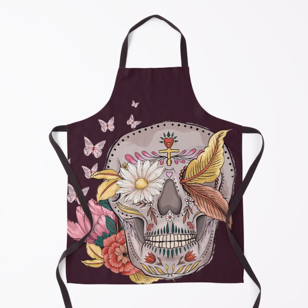 Item preview, butterfly skull designed and sold by Hoetoons.