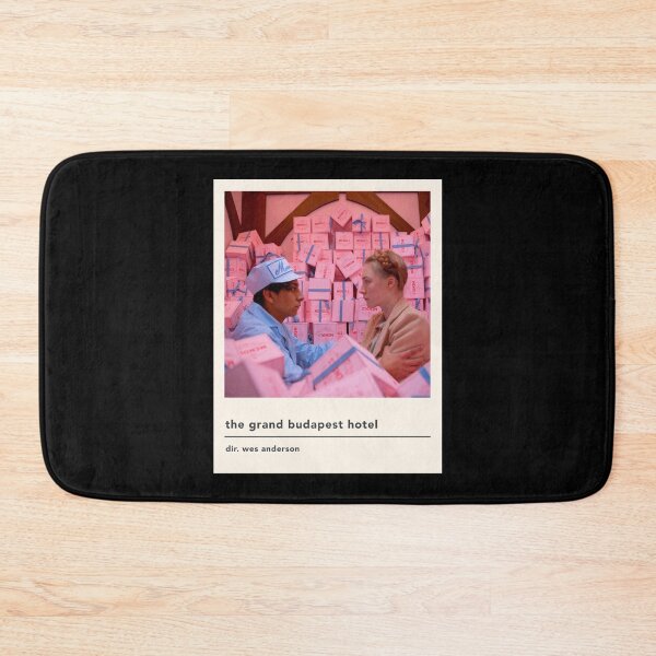 Item preview, minimalist the grand budapest hotel movie poster Poster designed and sold by sawyerdskeel.